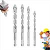 Eccentric Drill Bit Set 6/8/10/12mm Electric Drill Bit Durable Punching Tool  Electrician