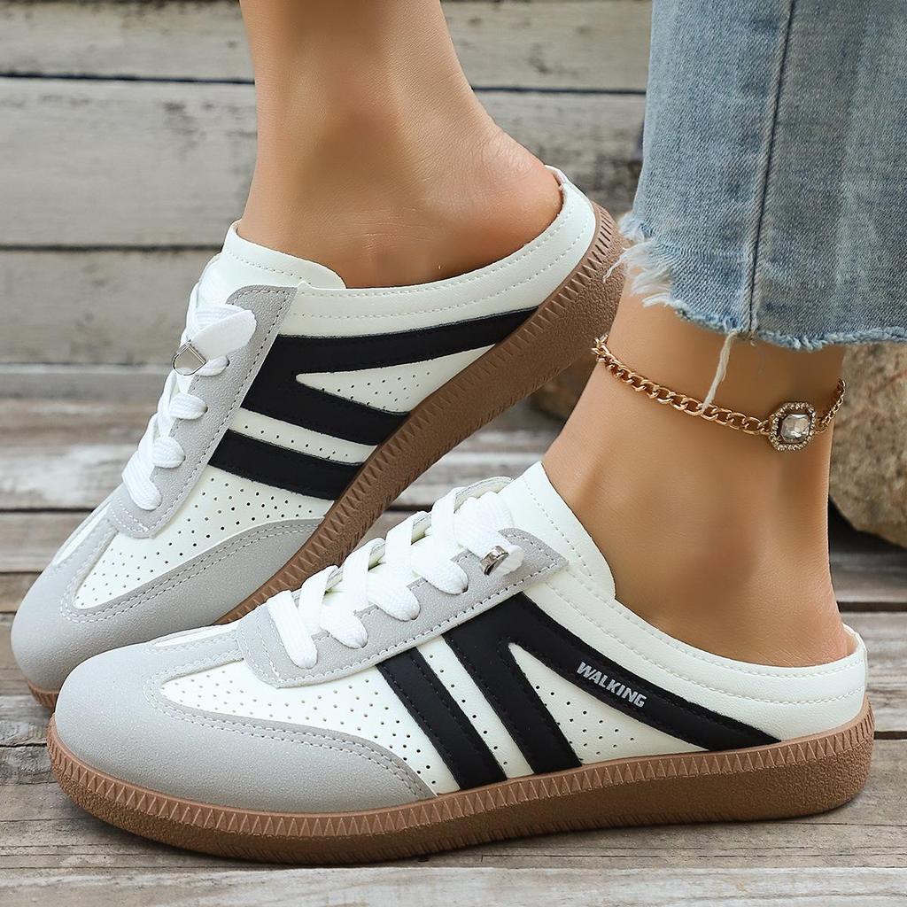 2024 Übergröße Damen Rutschfeste Lässige German Trainer Sneaker - Leicht & Geschnürt