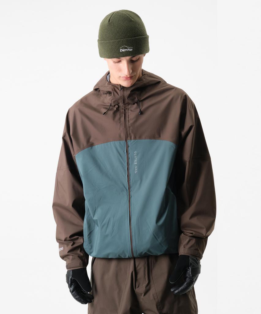 Dimito Vtx Wind 3L Jacket Dark Brown