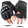 Cycling gloves motorcycle men's summer half-finger racing rider four seasons locomotive carbon fiber protective gloves