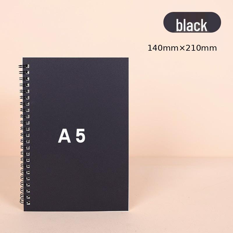 Custom Retro Kraft Paper Spiral Notebook with Logo Printing