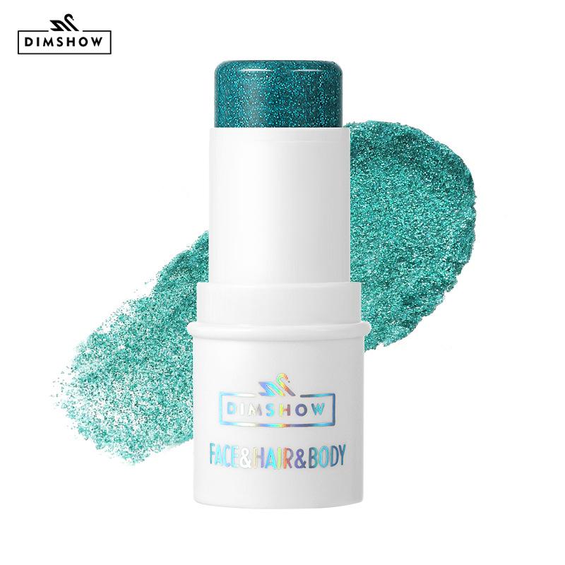 

dimshow 8-цветный сценический макияж, блестки для лица, бестселлер, тени для век, бьюти-макияж, ослепительные боди-пайетки 7ml