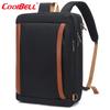 21L Waterproof Multifunctional Men Backpack &Shoulder Bag& Handbag 17.3 Inch Notebook Backpack Laptop Bag 17 Nylon Black Gray
