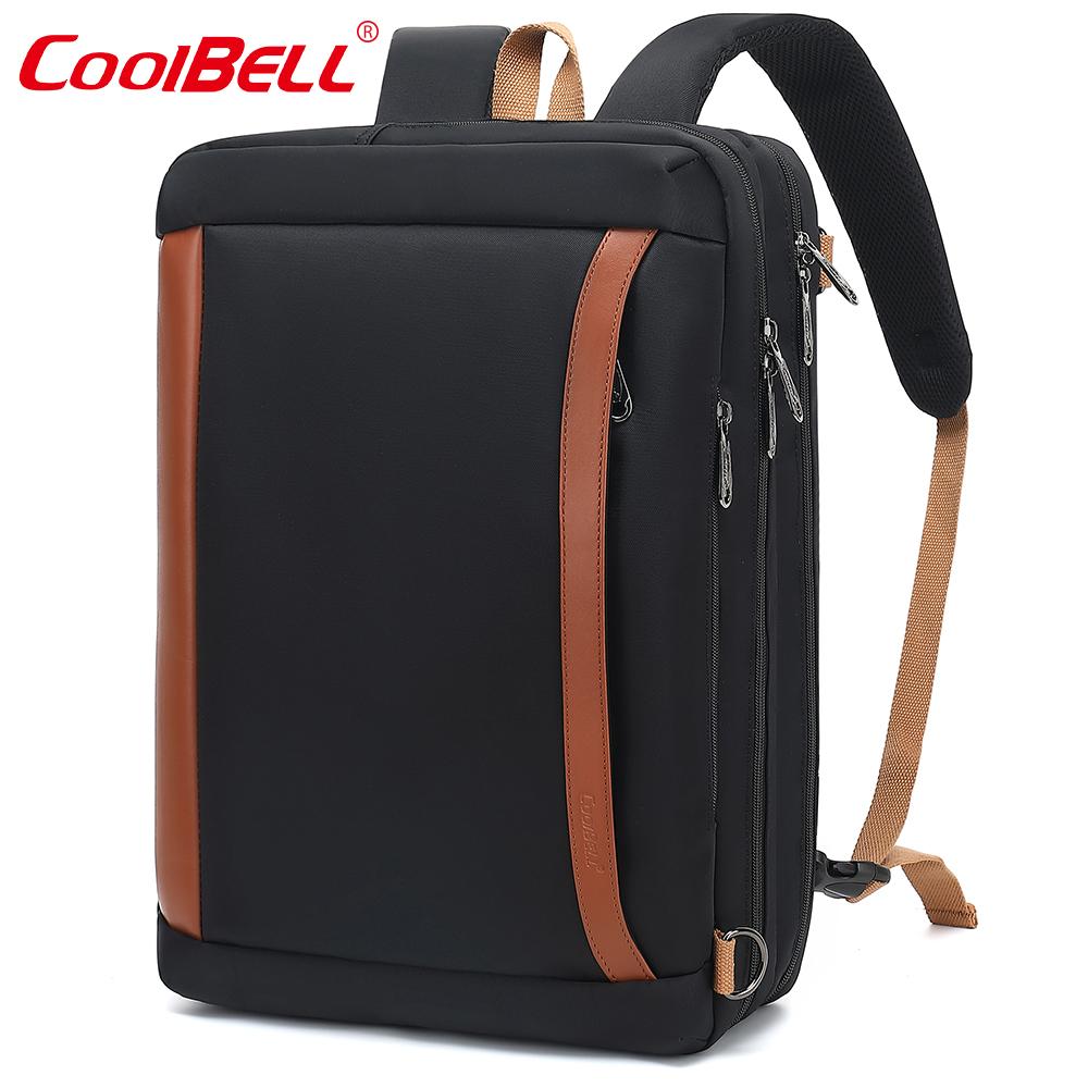 21L Wasserdicht Multifunktionale Männer Rucksack & Schulter Tasche & Handtasche 17,3 Zoll Notebook Rucksack Laptop Tasche 17 Nylon Schwarz Grau
