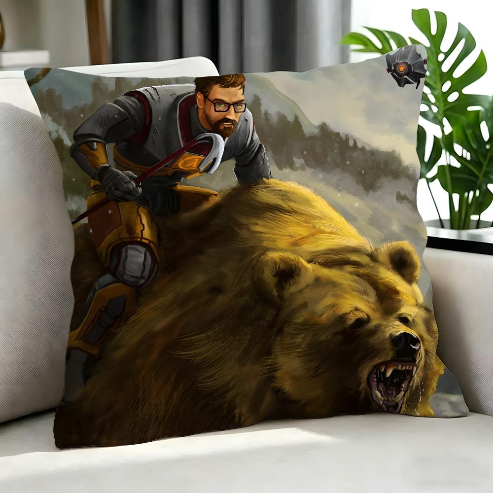 Game HHalf Life  Cushion Cover Cushion Cover Set Pcs x x x Pillowcase Decorative Sofa Home Decor