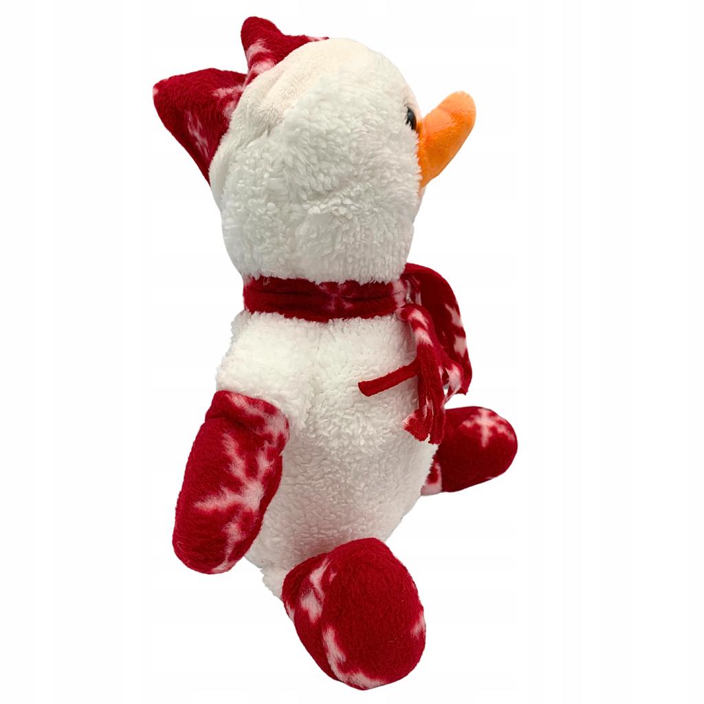 Plush Christmas Snowman Scarf Mascot Winter Plush Toy