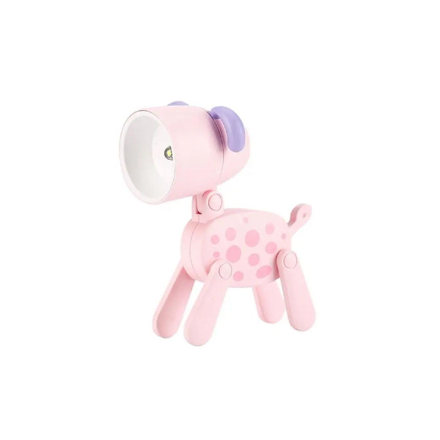 

Мини-ночная лампа для чтения Neesa Puppy розовый