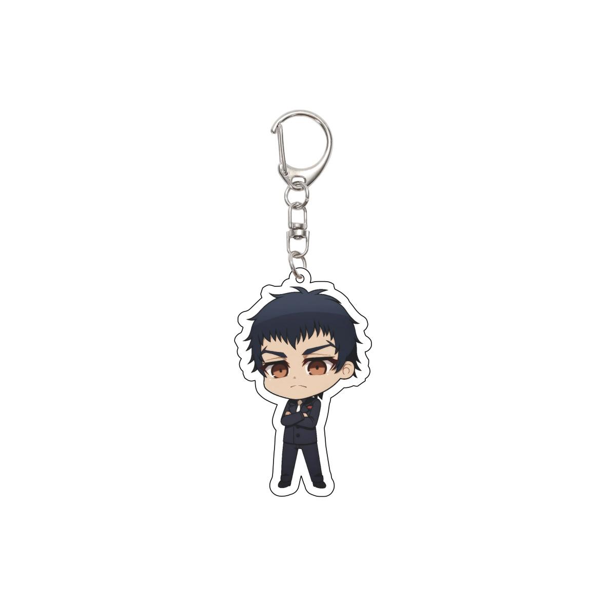 

Gifts/55MM Anime Seraph of the end KeychainYuichiro Hyakuya/Shinoa Hiiragi/Yoichi Saotome Key Chain Christmas Gifts 55mm