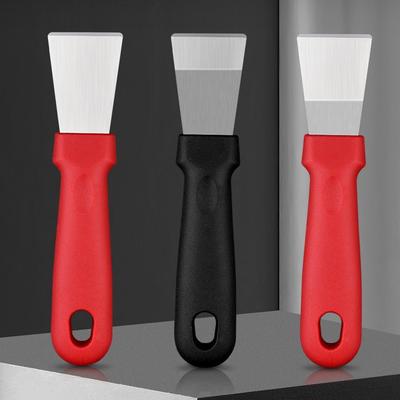 Oil Fume Shovel Straight Head Stainless Steel Pot Bottom Small Spatula Kitchen Tool De-icing Shovel Multi-functional Scraper Oil Cleaning Shovel