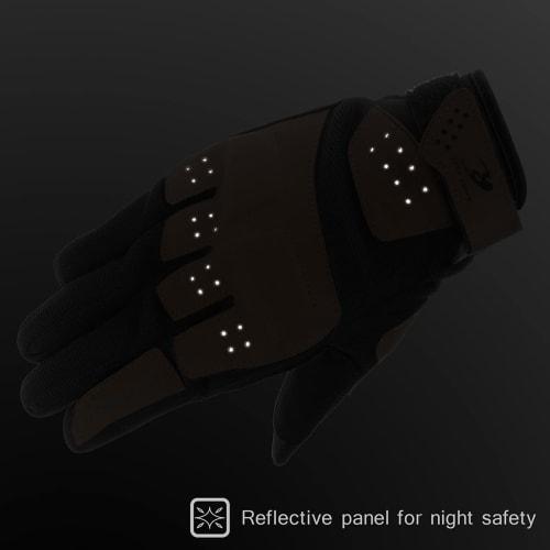 Komine GK-2273 Urban Mesh Gloves for Motorcycles Gray Black M
