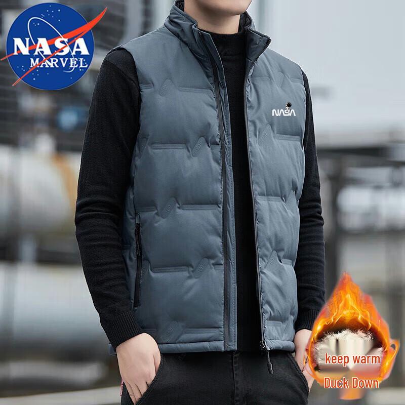 Мужской пуховый жилет NASA MARVEL 2XL
