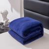 Solid Color Four Seasons Flannel Blanket Throw – Versatile Bed Sheet and Gift.