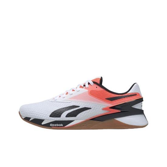 

Reebok Nano X3 Yellow Orange Mismatched HP6073 Men s Shoes EU 42.5 белый/оранжевый