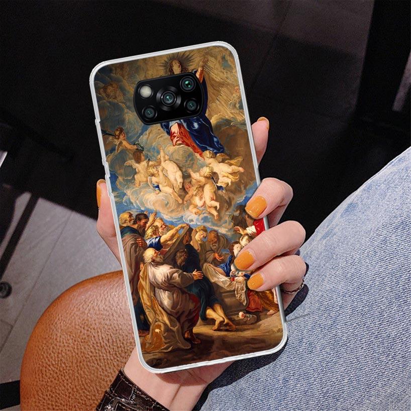 Renaissance Kunst Malerei Handyhülle Für Xiaomi Poco X7 X6 X5 Pro F7 Ultra Redmi 15C 15 13C 13 12C 12 10 10A 10C 9 9A 9C 9T Hülle