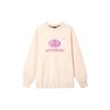 Jordan Fearless Letter Print Round Neck Fleece Casual Loose Sweatshirt Women Tops Icy-Pomegranate FV4021-823