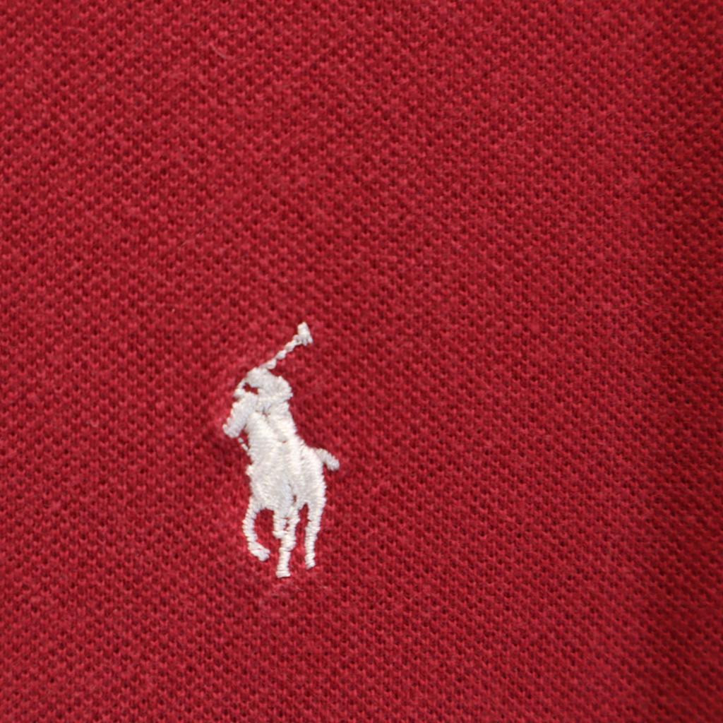 Polo by Ralph Lauren Short sleeve Custom fit Polo shirt L Red Fawn Men's Used