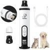 Pet Nail Grinder USB Rechargeable Dog Electric Nail Clipper Cat Claw Beauty Grinder Silent Pet Nail Clipper Beauty Trimming Tool