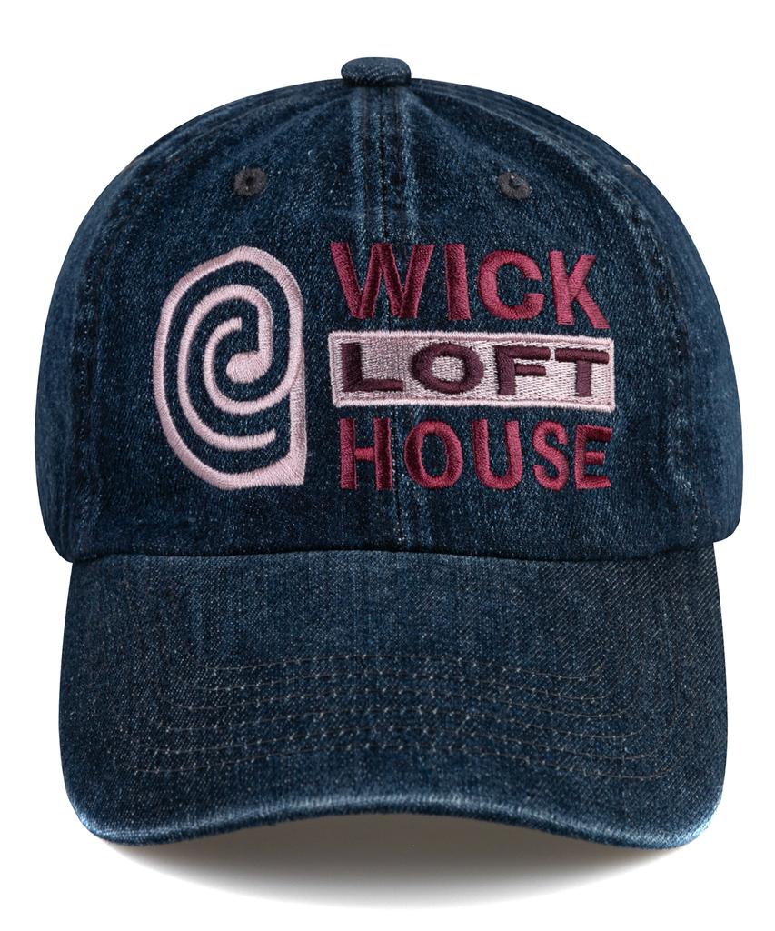 Wig E Loft House Denim Ball Cap - Indigo Denim