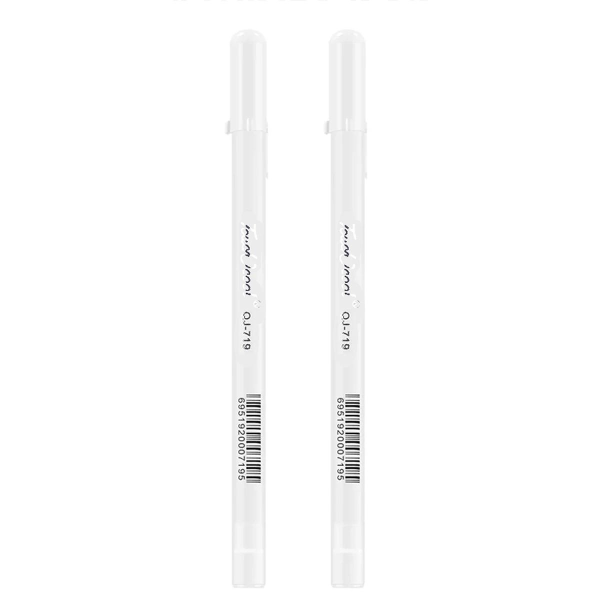 

2-10pcs Set 0.8mm Highlight Marker Pen White Ink Gel Pen For Drawing Art Supply Sketch Paint Pen