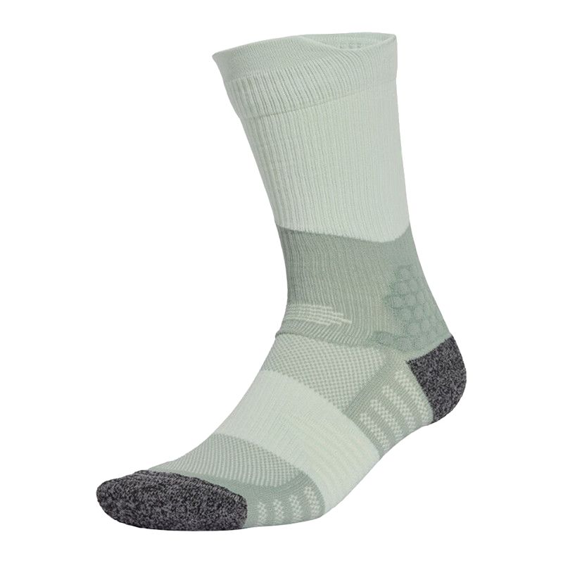 Носки Adidas SS25 до колена Унисекс 1 пара Серый Зеленый JC6462 M
