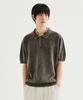 KIIMUIR Garment-Dyed Collar Half Knit_4 Color