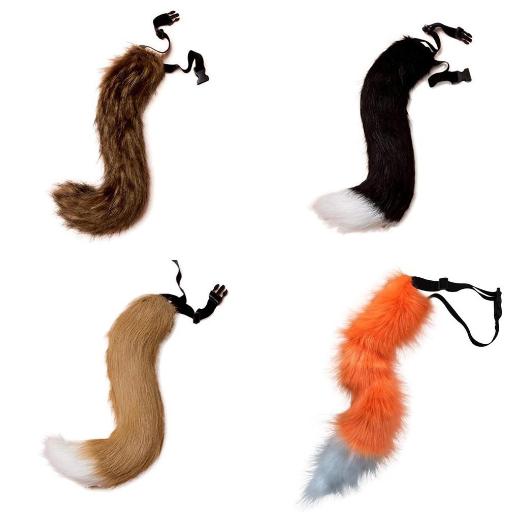 Soft And Fluffy Beast Tail For Halloween Christmas And Animal Roleplay