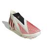 Adidas Predator Edge+ FG Off White Vivid Red Men Sneakers Gold-Metallic GV7384