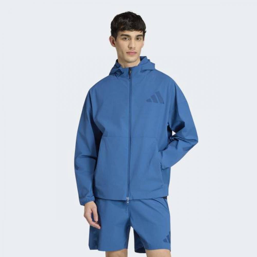 AdidaS Men S looSe Fit Z.n.e. Woven Track Top With Technical detailS AS