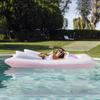 Inflatable Water Floating Raft for Adults Pool Float Bed with Thickened Handles Portable Inflatable Mat