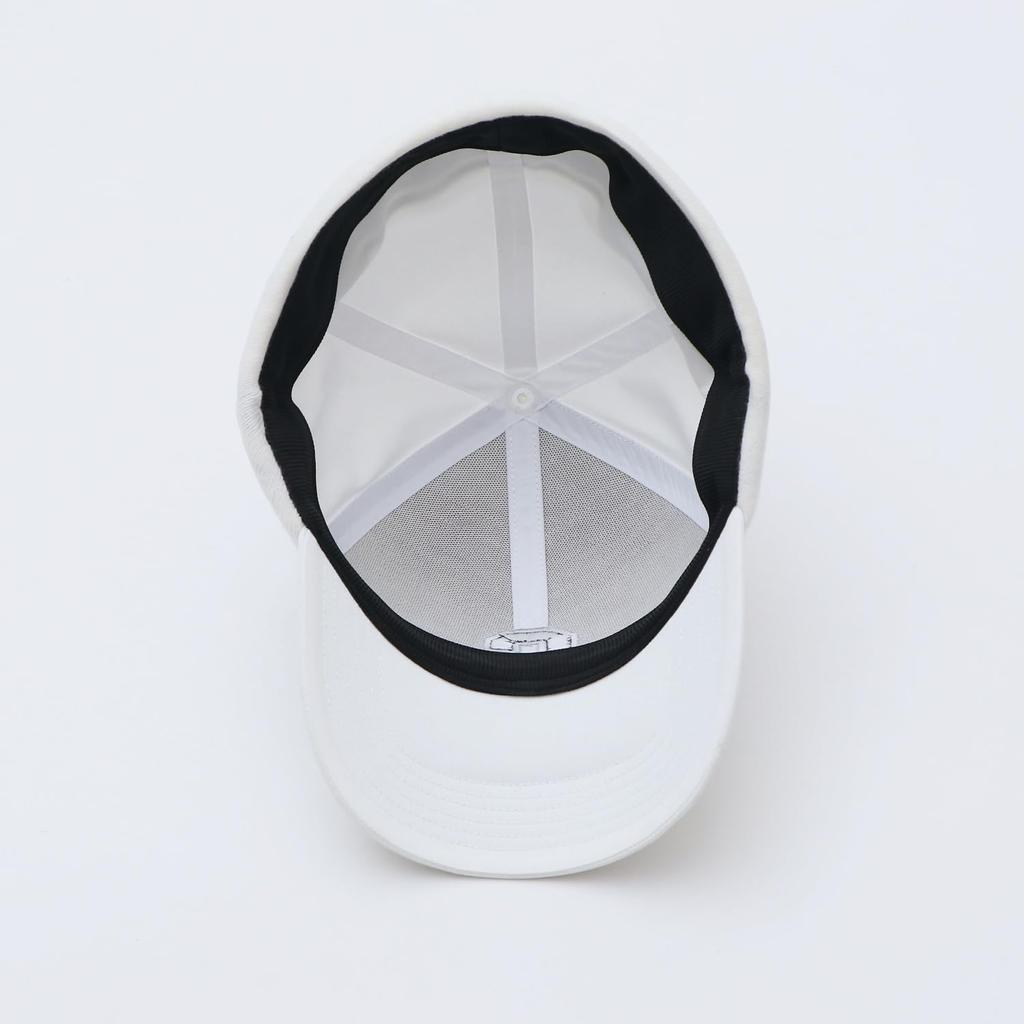 Champion Hat, Graphic Print, Men's Cap, Accessories Golf, C3-AG705C, White