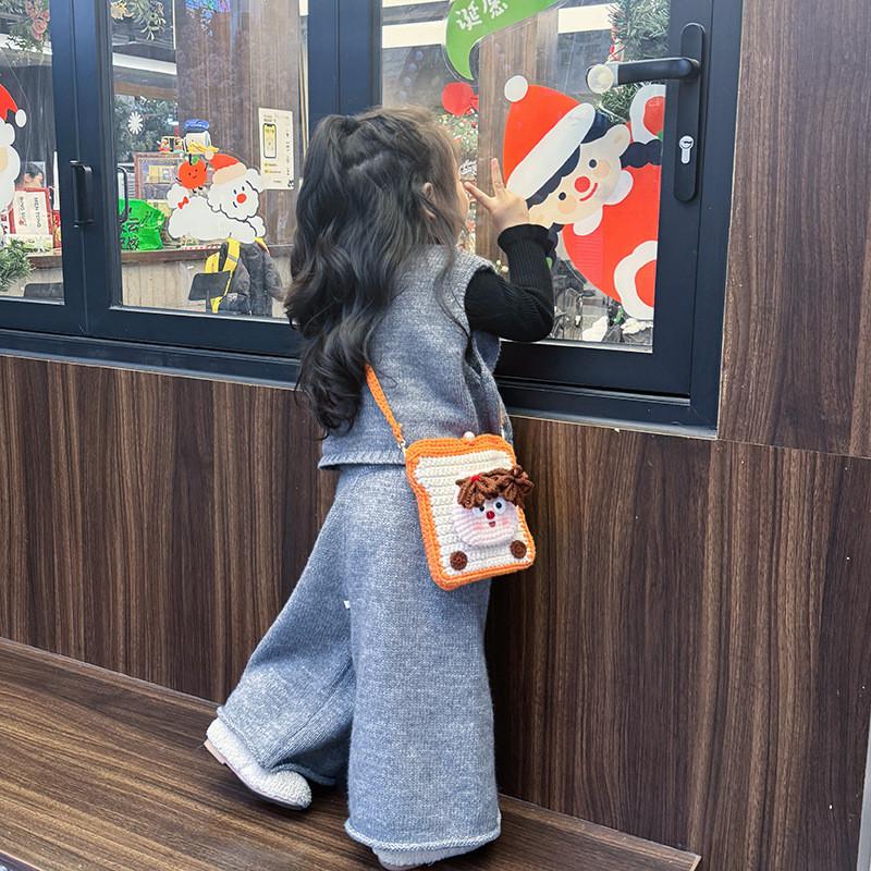 Stylish Playful And Cartoon Kids Crossbody Bag Perfect For Everyday Use And Fashion