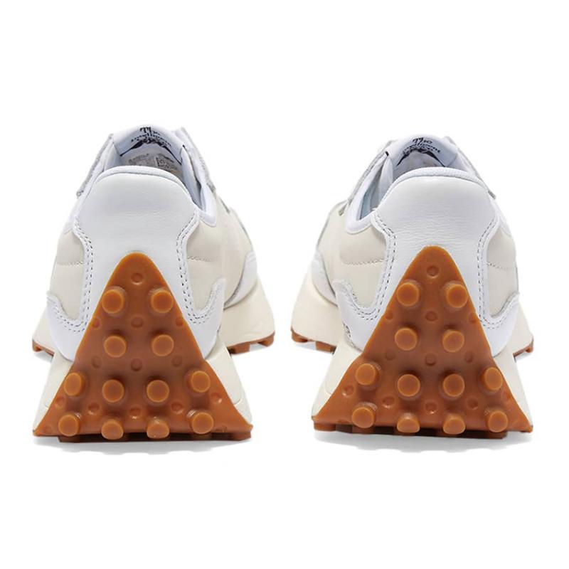 New Balance 327 White Moonbeam Gum Women's Sneakers WS327LA