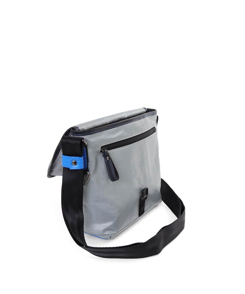Lanvin en Bleu Hezan Shoulder Bag B5 Gray No.503101