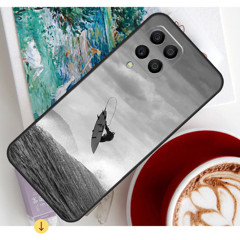 California Surfing Waves Case For Samsung Galaxy M54 M23 M20 M32 M52 M56 M16 M36 M34 M14 M35 M55 M15 M11 M31 M13 M53