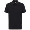 Polo Shirt MICRO WAFFLE POLO 40QC235 Black Men's Short-Sleeve (Color (UB1)) (Size L) [Item]