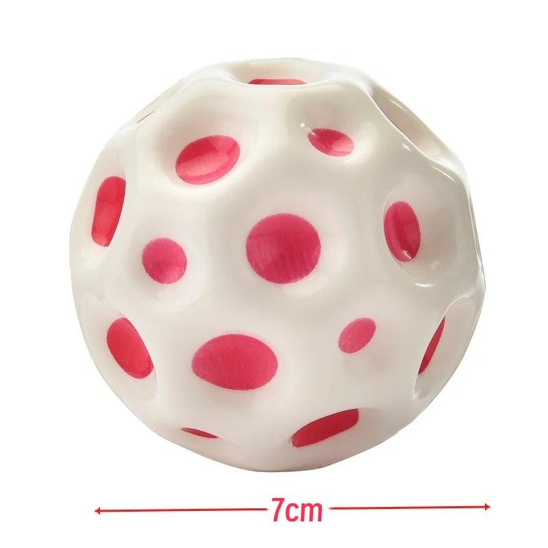 Super High Moon Bouncy Balls for Improve Hand Eye Coordination Training for Athletes Wall Ball Funny Sport for Indoor Outdoor