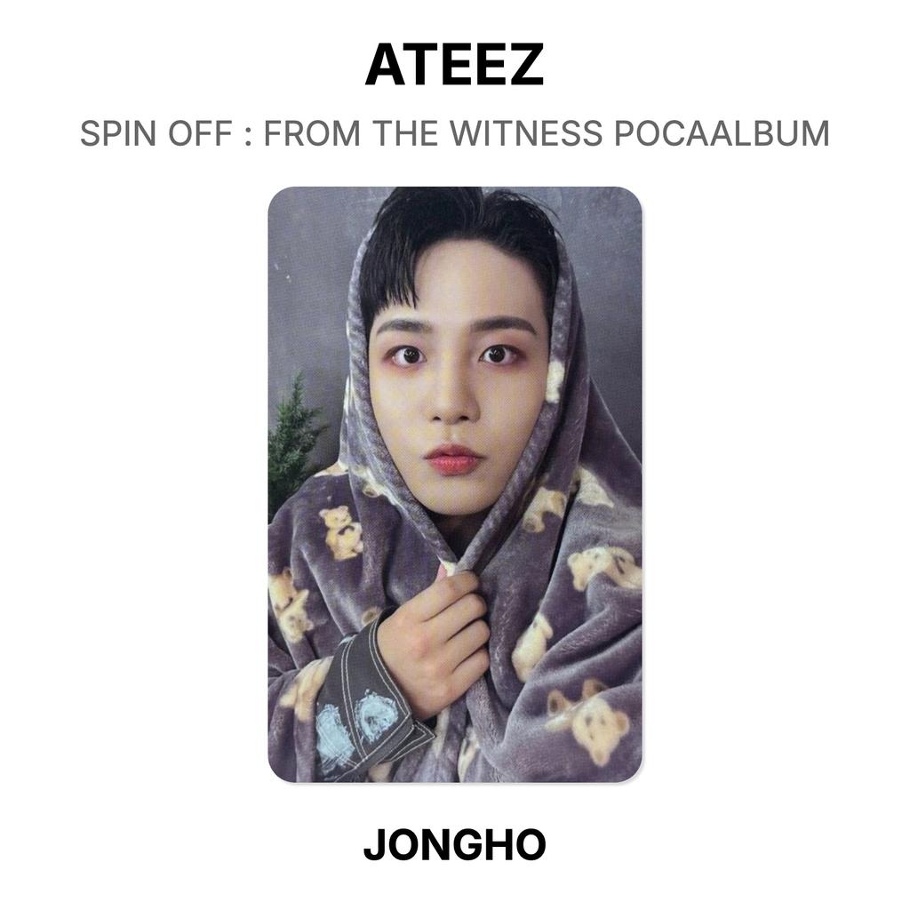 ATEEZ SPIN OFF : FROM THE WITNESS POCAALBUM Official Photocard
