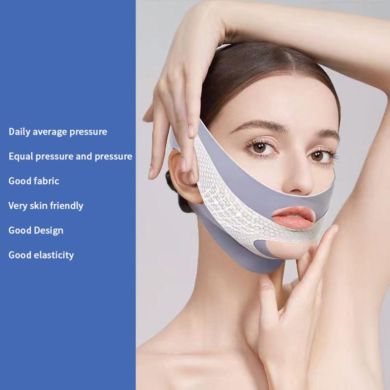 Bandage amincissant pour le visage, sculptant le visage en V et réduisant le double menton, bande liftante anti-rides pour raffermir et prendre soin de la peau
