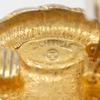 CHANEL COCO Mark Earring vintage Plated Gold 22.8g Women Used