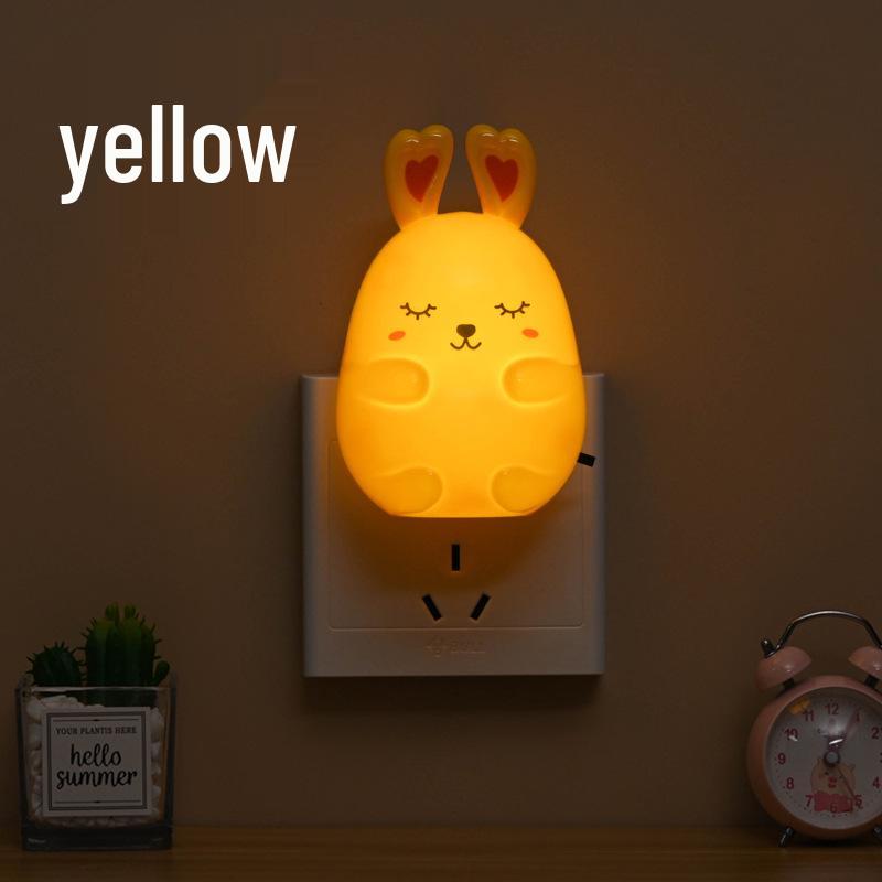 LED Cartoon Night Light with Socket Switch for Bedroom or Hallway