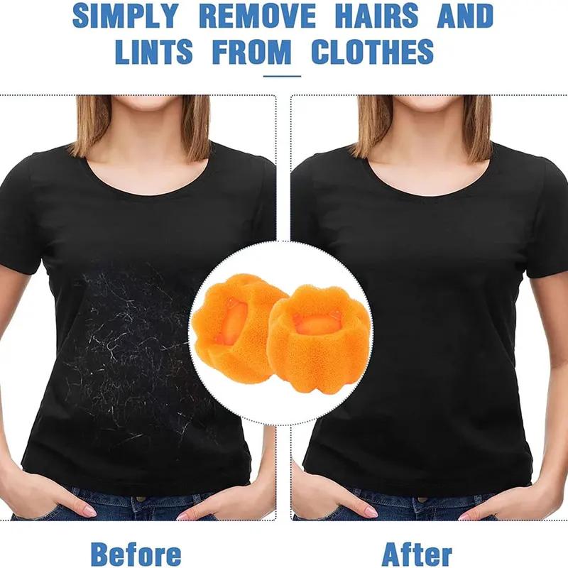 Kit de bolas mágicas para lavandería, herramienta reutilizable para limpiar el pelo de la ropa, removedor de pelo de mascotas, atrapa pelo de gato y perro para lavadora.