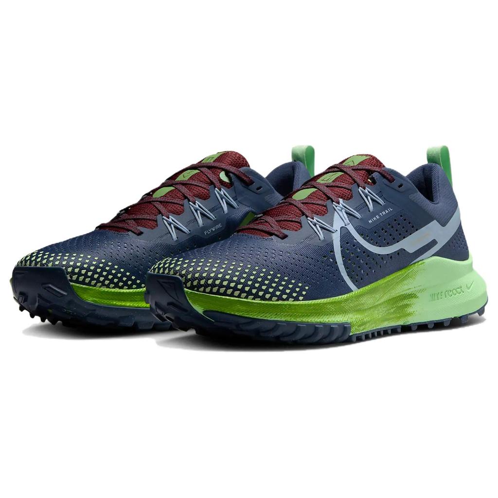 Ny Nike React Pegasus Trail 4 Thunder Blue Chlorophyll Vapor Green Light Armory Blue DJ6158-403