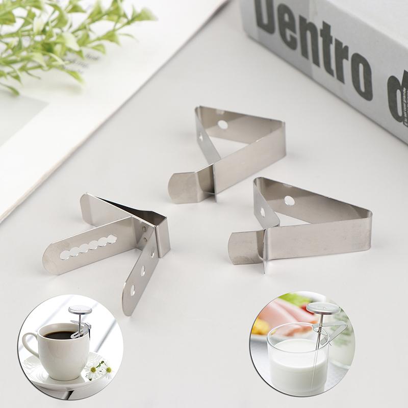 Thermometer Holder Heat-Resisting Stainless Steel Universal Secur Cup Clip