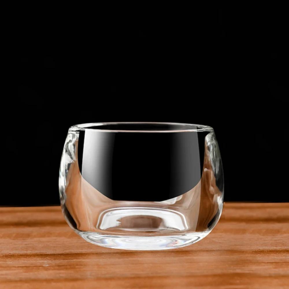 

Стеклянный чайный сервиз, бессвинцовая чашка для чая, утолщенная триггерная стеклянная чашка Master Cup, хрустальный чайный сервиз