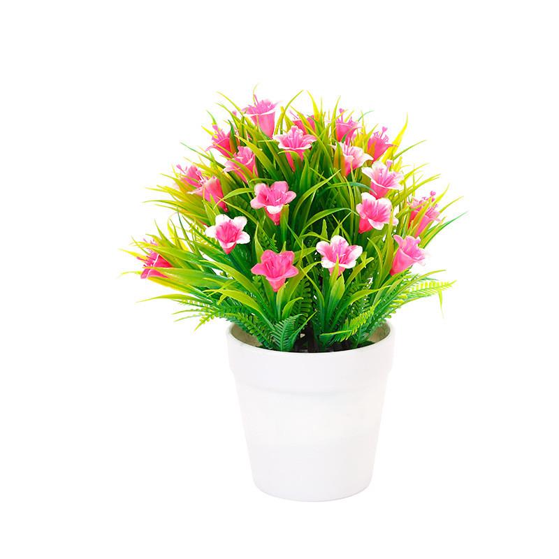 Green Lily Artificial Plant With Realistic Look For Living Room And Use Gift