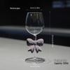 High Borosilicate Glass Bowknot Wine Glass