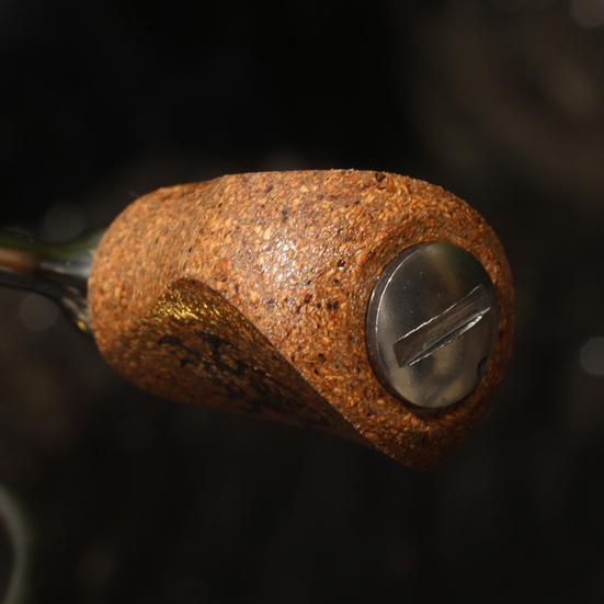 Fishing Reel Knob Spider Pattern Universal Wear-resistant Reusable Convenient Anti-skid Cork Reel Handle Grip Fishing Refit Accessories for Spinning