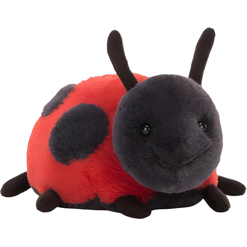 

JELLYCAT insect series Layla ladybug cute doll plush doll 8cm high