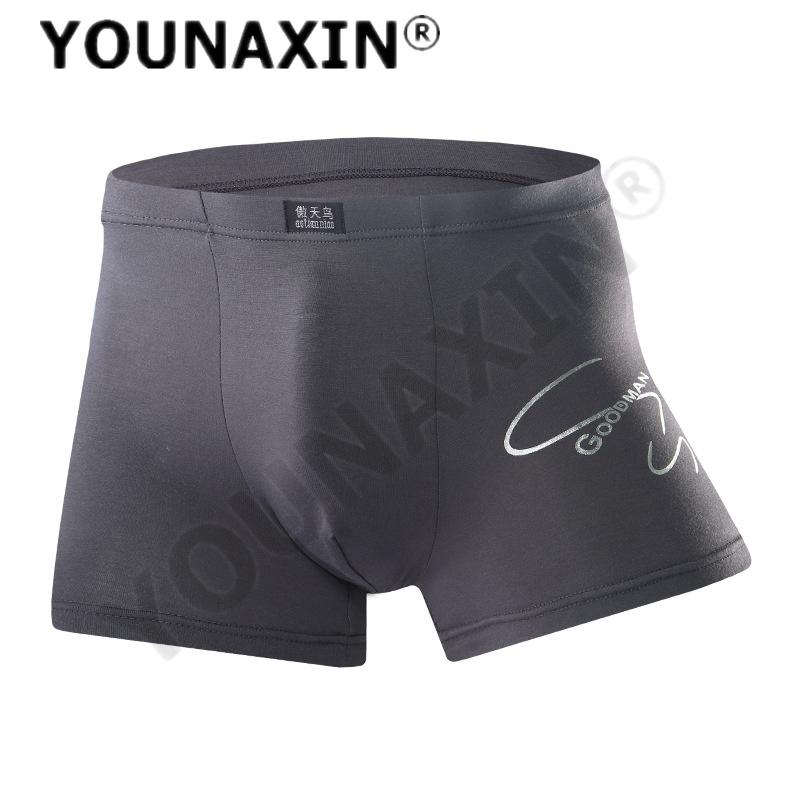 Modální pánské spodní prádlo Boxerky s potiskem Kalhotky pro mládež Prodyšné módní chlapecké spodní prádlo L XL 2XL 3XL