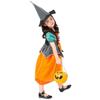 COSPLAY costume children's performance costume masquerade party pumpkin little witch drag party princess dress